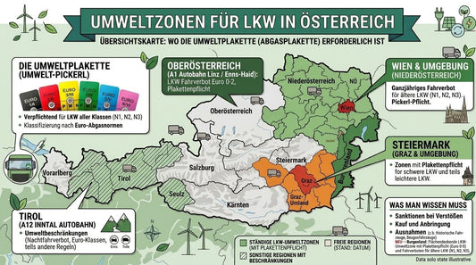 Umweltzonen für Lkw in Österreich