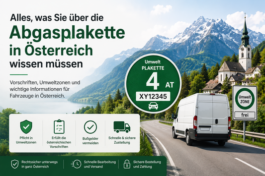 Alles, was Sie über die Abgasplakette in Österreich wissen müssen